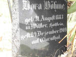 BÖHME Dora 1883-1909