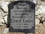 GUDER Ernst 1870-1905