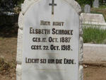 SCHROKE Elsbeth 1887-1918