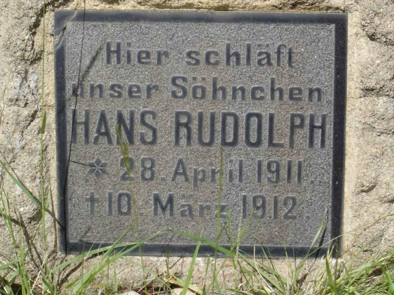 RUDOLPH Hans 1911-1912