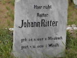 RITTER Johann 1882-1905