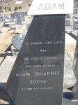 BOTHA Adam Johannes 1888-1973 & Hester M.E.S. ALEXANDER 1898-1988