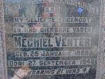 VENTER Mechiel 1885-1948 & Engela Elizabeth COETSEE 1893-1972 