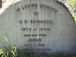 EDWARDS J.D. 1873-1945 & Jessie 1874-1951