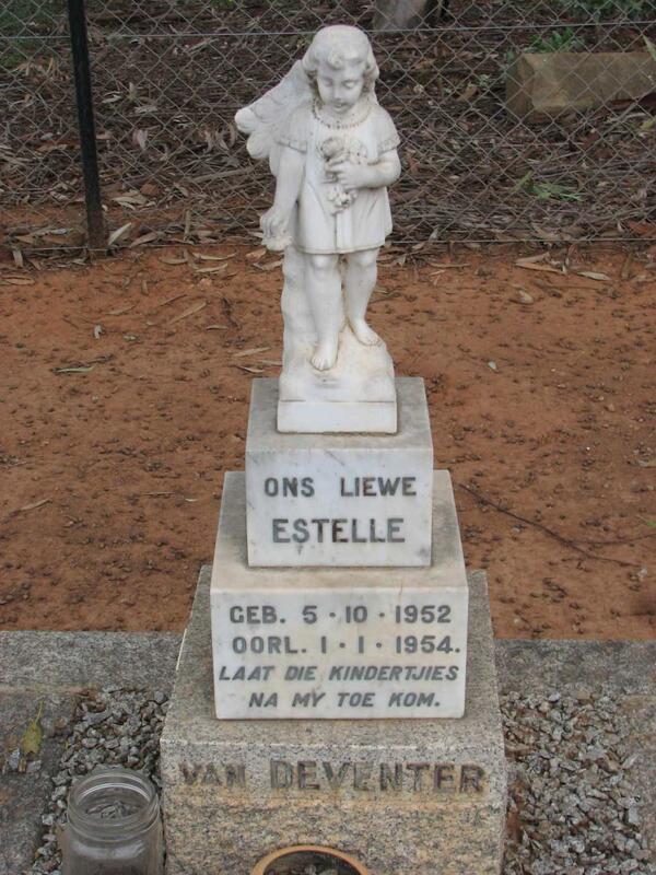 DEVENTER Estelle, van 1952-1954