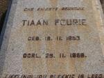 FOURIE Tiaan 1953-1958