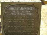 ADENDORFF Rutgert 1874-1950