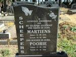 SCHEEPERS Martiens 1919-2001 & Poorie 1926-2003