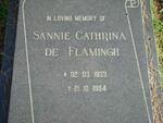 FLAMINGH Sannie Cathrina, de 1933-1994