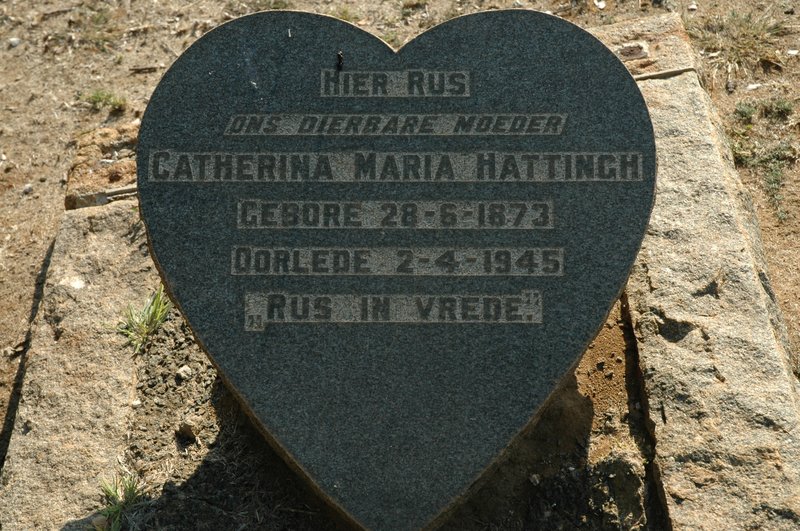 HATTINGH Catherina Maria 1873-1945