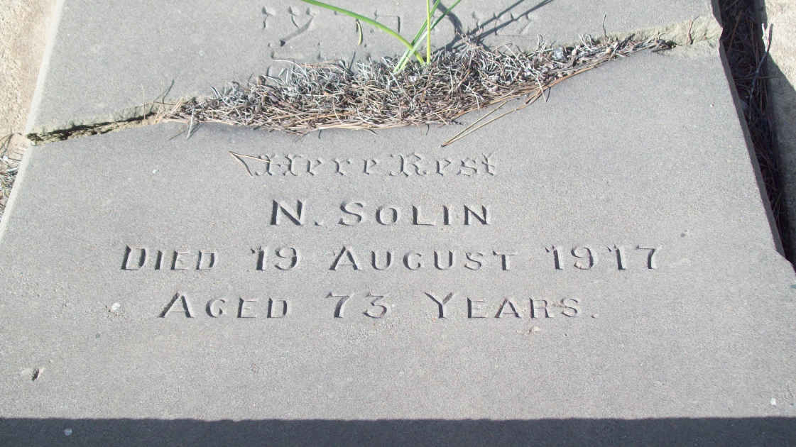 SOLIN N.  -1917 