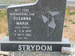 STRYDOM Susanna Maria nee FOURIE 1897-1982