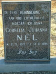 NEL Cornelia Johanna 1919-1994