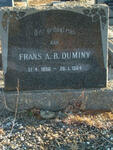 DUMINY Frans A.B. 1896-1964