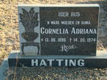 HATTING Cornelia Adriana 1896-1974