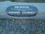 DICKSON Johanna Fredrika 1922-2001
