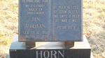 HORN Jan Adriaan 1915-1974