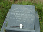 ANDEL Annie Fransina, van nee LEIMECKE  1896-1981