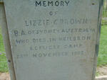BROWN Lizzie C. -1902