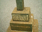 GREEN A.H.A. 1876-1919