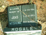 MOGALE Joas Ntshuwa 1914-1953