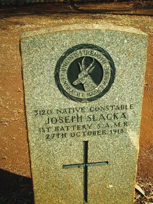 SLACKA Joseph -1918