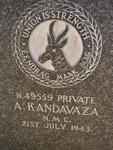 KANDAVAZA A. -1943