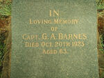 BARNES G.A. -1923