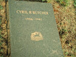 BUTCHER Cyril R. 1906-1940