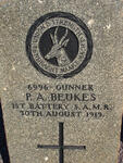 BEUKES P. A. -1919