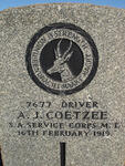 COETZEE A.J. -1919