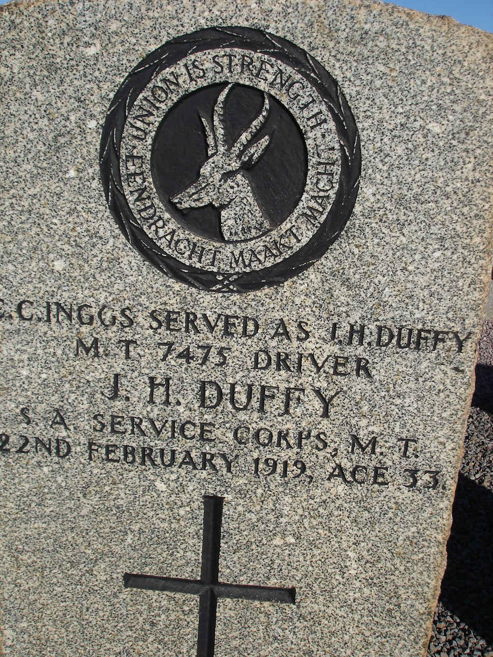 DUFFY J.H. -1919
