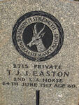 EASTON T.J.J. -1917