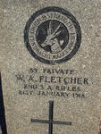 FLETCHER W.A. -1918