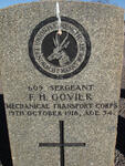 GOVIER F.H. -1918