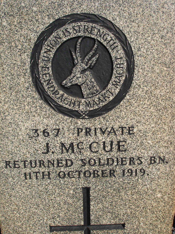 McCUE J. -1919