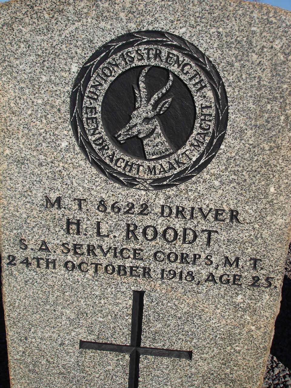 ROODT H.L. -1918