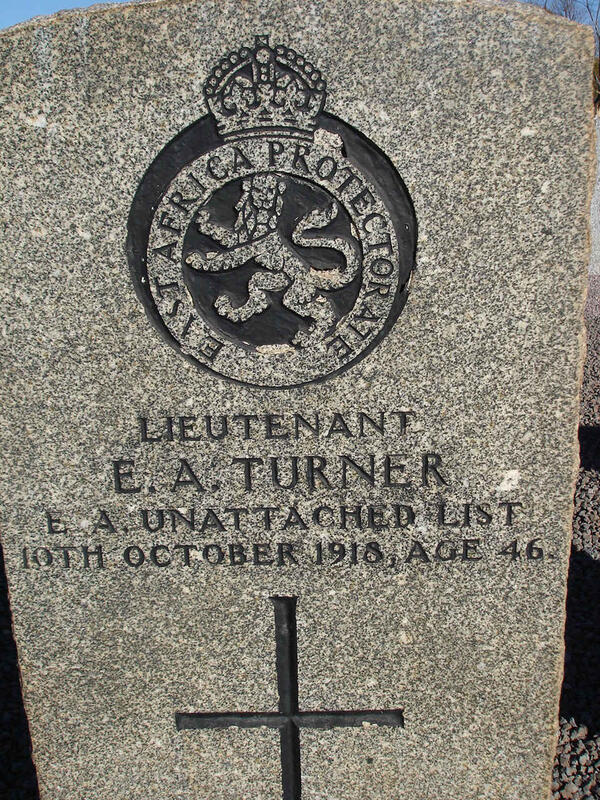 TURNER E.A. -1918