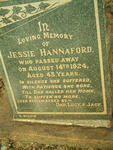HANNAFORD Jessie -1924