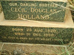 HOLLAND Cecil Douglas 1920-1950