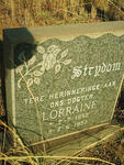 STRYDOM Lorraine 1952-1953