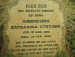 STRYDOM Andriesina Catharina 1861-1942