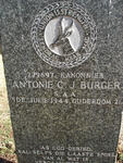 BURGER Antonie C.J. -1944