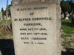 HARRISON Alfred Cornwell 1888-1930 & Rene -1984