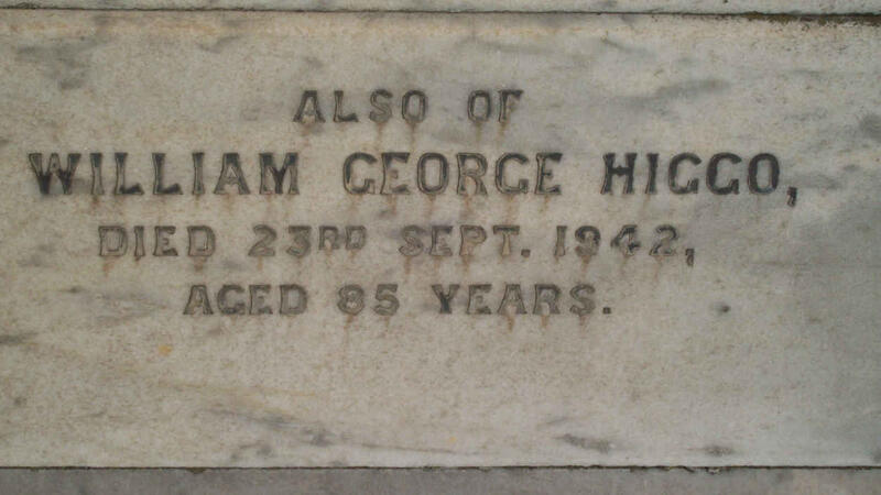 HIGGO William George -1942