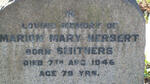 HERBERT Marion Mary nee SMITHERS -1947