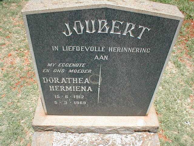 JOUBERT Dorathea Hermiena 1912-1969
