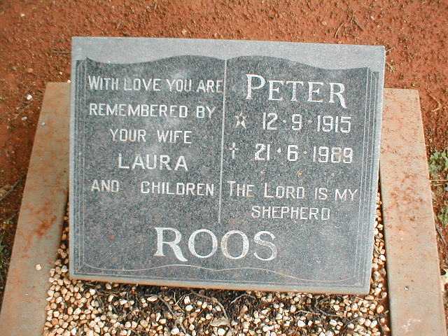 ROOS Peter 1915-1989
