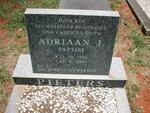 PIETERS Adriaan J. 1922-1995