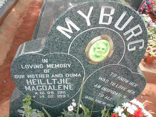 MYBURG Heilltjie Magdalene 1911-1997